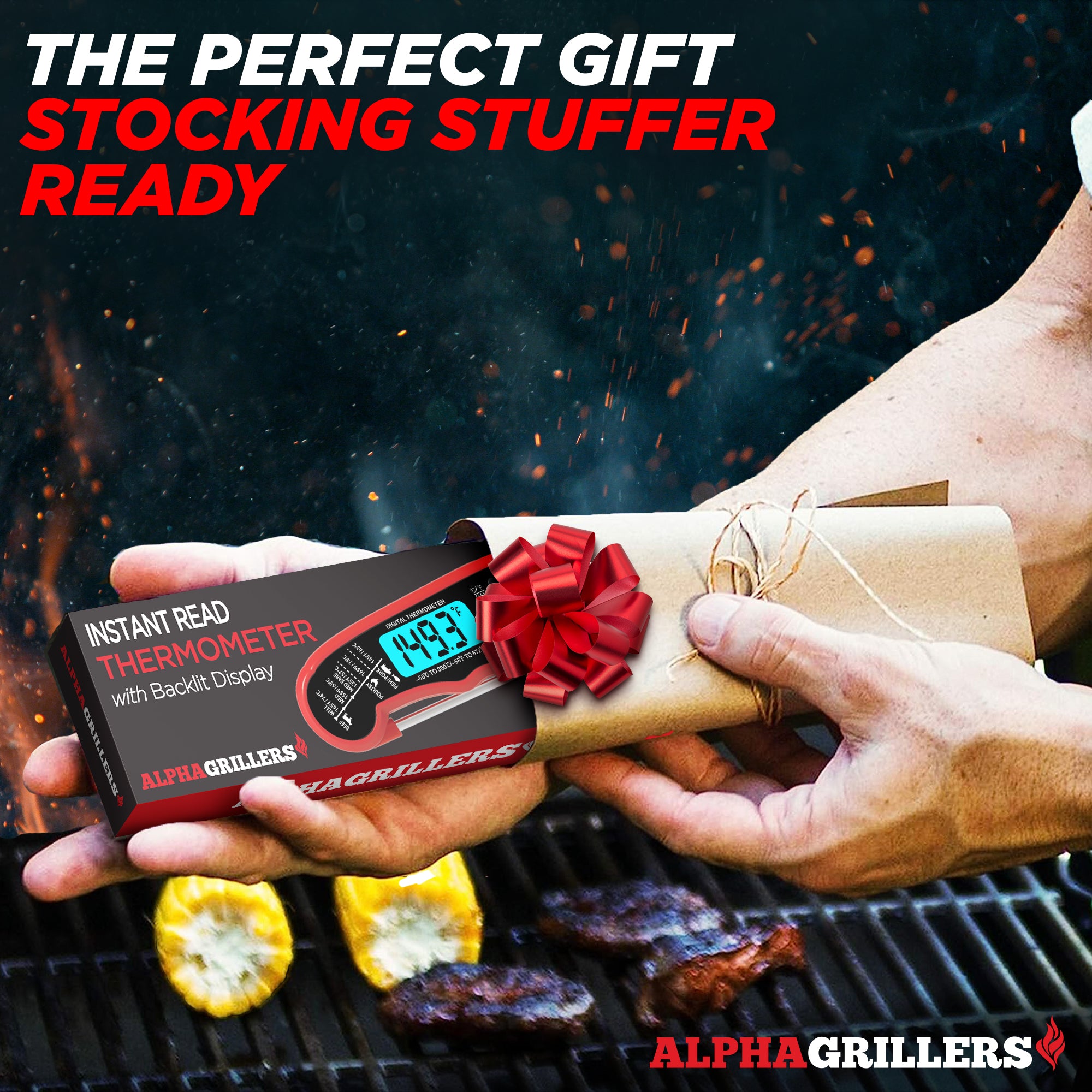 Alpha Grillers Digital Meat Thermometer