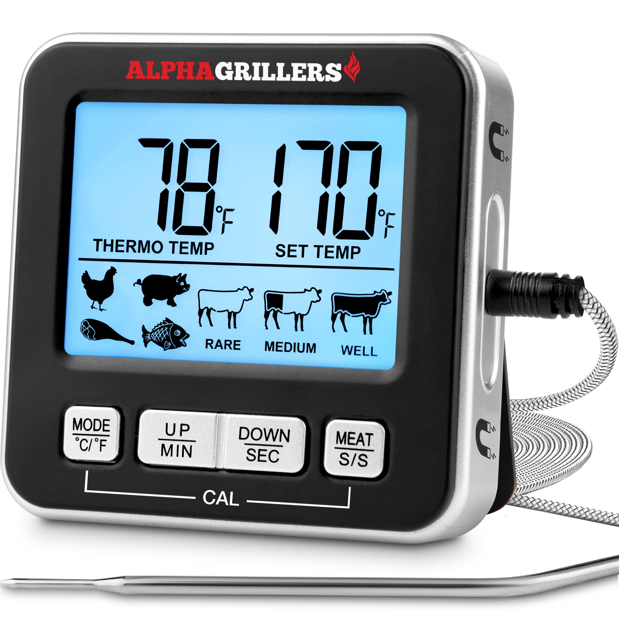 Alpha Grillers Digital Leave-In Thermometer