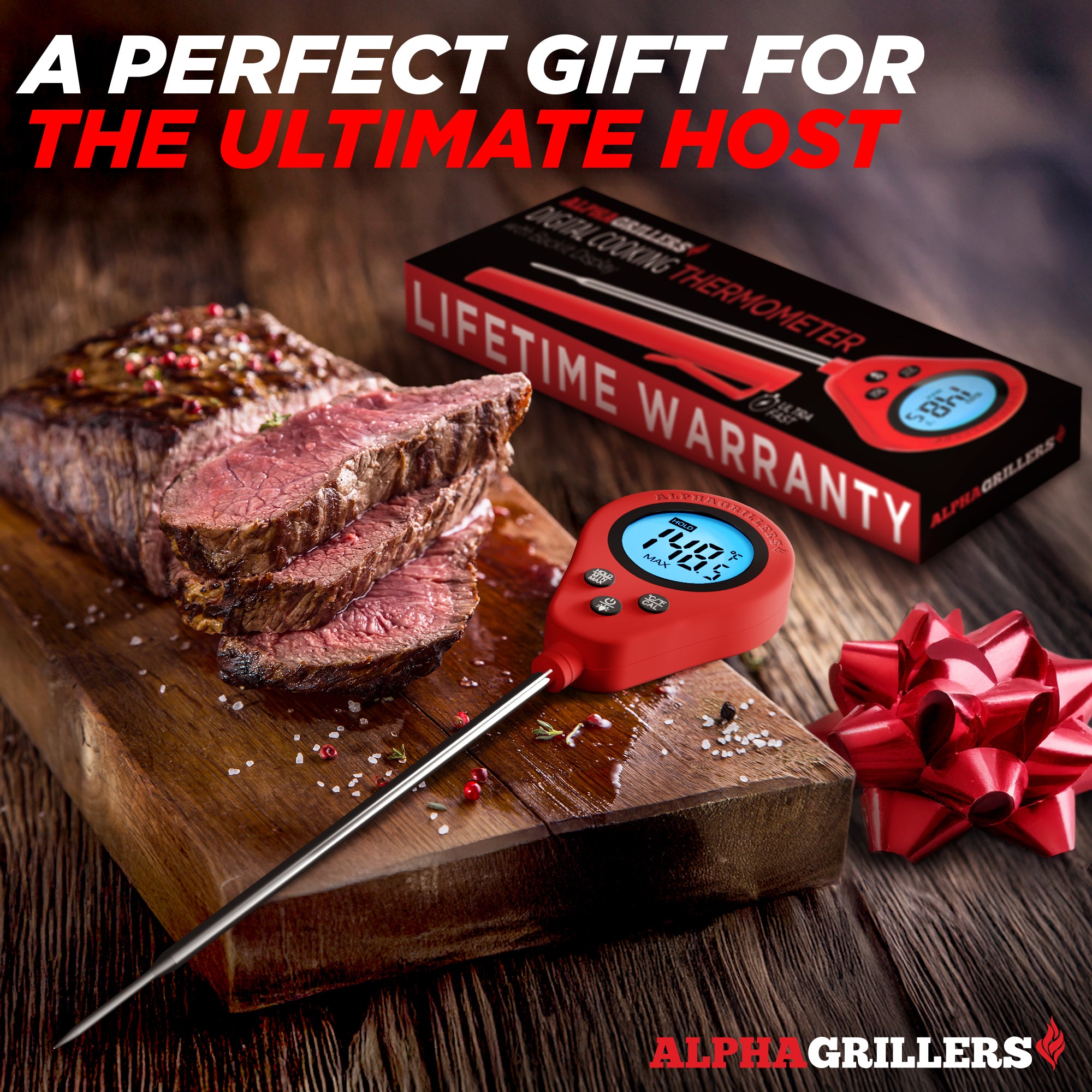 Alpha Grillers Digital Probe Thermometer